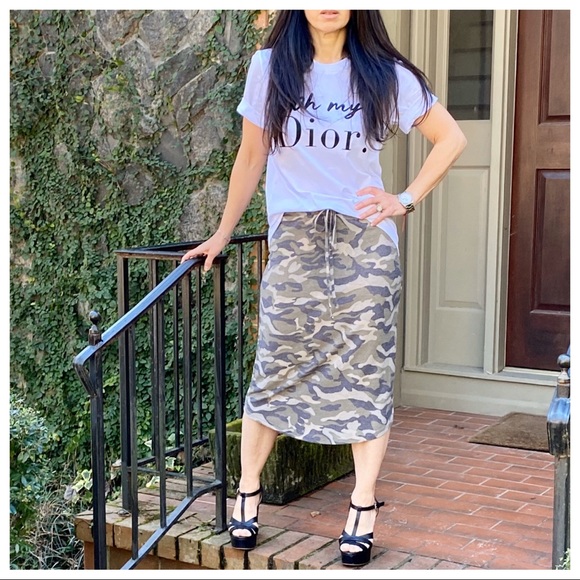 ✨LAST ONES✨Camouflage chic midi skirt - Picture 3 of 8